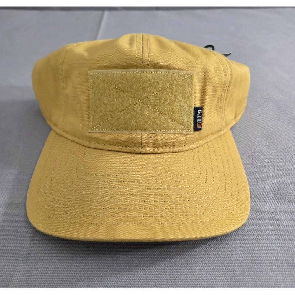 5.11 Hat Adult Adjustable Strap Gold Patch Compatible Flag Bearer Cap Utility